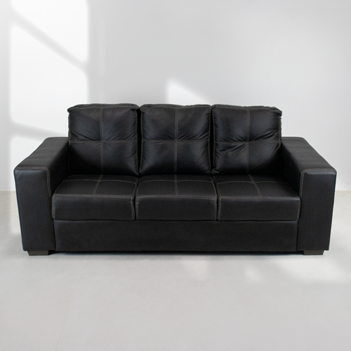 Sofá San Diego de 3 Lugares em Courino 208cm Simbal