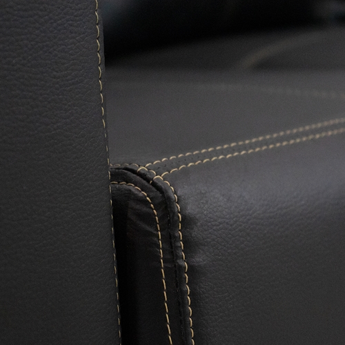 Sofá San Diego de 3 Lugares em Courino 208cm Simbal