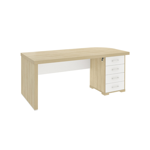 Secretária de Escritório ou Quarto 80x40 com Gaveta Home Desk